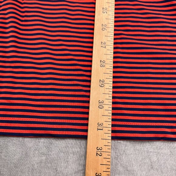 RLX Ralph Lauren Shirt Men XLarge Blue Red Stripe Polo Golf Sport - Picture 8 of 10